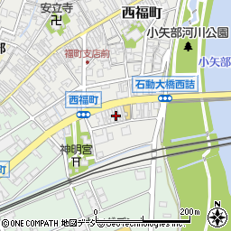 富山県小矢部市西福町3-6周辺の地図