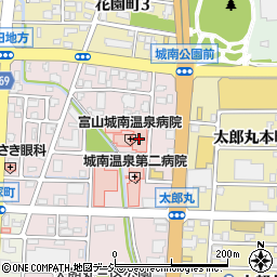富山城南温泉病院介護医療院周辺の地図