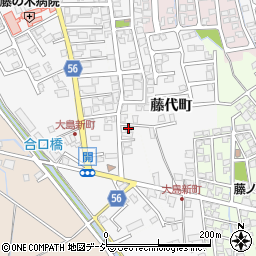 富山県富山市開432周辺の地図