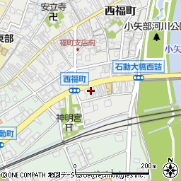 富山県小矢部市西福町3-4周辺の地図