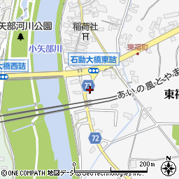 富山県小矢部市東福町12周辺の地図