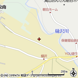 長野県上高井郡高山村高井4838周辺の地図