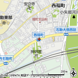 西福町周辺の地図