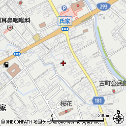 栃木県さくら市氏家2588周辺の地図
