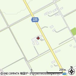 栃木県さくら市狹間田534-2周辺の地図
