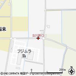 女川新口周辺の地図