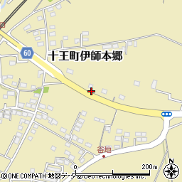 茨城県日立市十王町伊師本郷周辺の地図