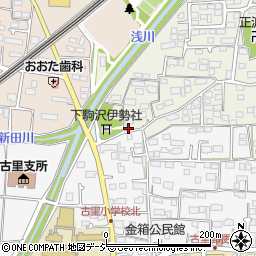 長野県長野市下駒沢36周辺の地図