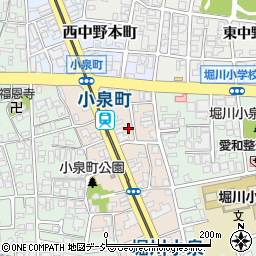 富山県富山市小泉町59-1周辺の地図