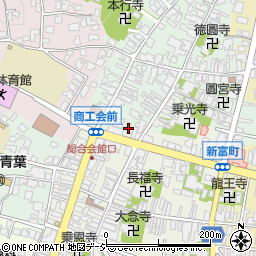 富山県小矢部市中央町3-19周辺の地図