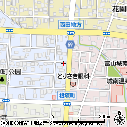 アリア新根塚店周辺の地図