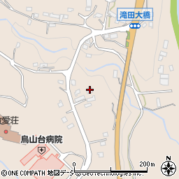 栃木県那須烏山市滝田2023周辺の地図