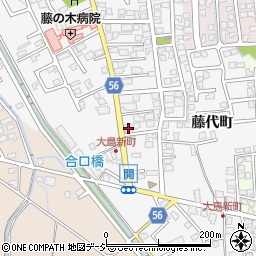 富山信用金庫藤の木支店周辺の地図