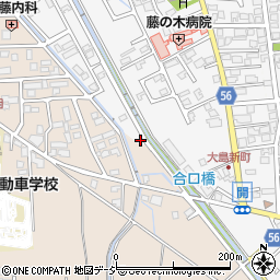 富山県富山市開58周辺の地図