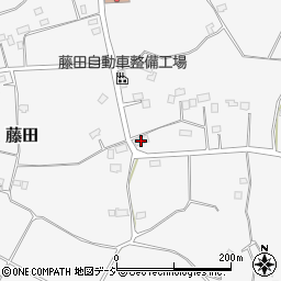 栃木県那須烏山市藤田812周辺の地図