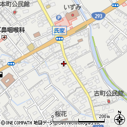 栃木県さくら市氏家2586周辺の地図