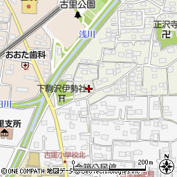 長野県長野市下駒沢38周辺の地図