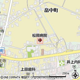 松岡病院（松風会）周辺の地図