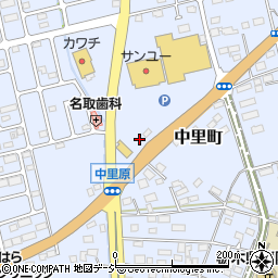 栃木県宇都宮市中里町225周辺の地図