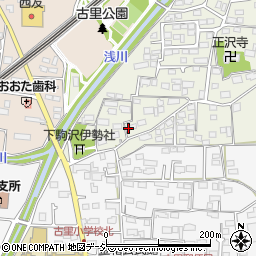 長野県長野市下駒沢40周辺の地図