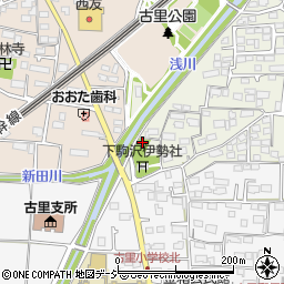 長野県長野市下駒沢5周辺の地図