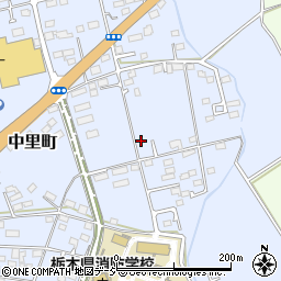 栃木県宇都宮市中里町252周辺の地図