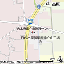 吉本商事株式会社　立山流通センター周辺の地図