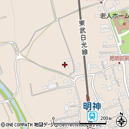 栃木県日光市明神1019周辺の地図