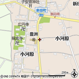 長野県須坂市小河原新田町2397周辺の地図