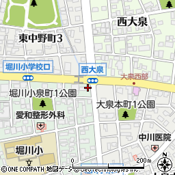 前田建設工業北陸支店堀川周辺の地図