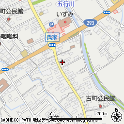 栃木県さくら市氏家2635周辺の地図