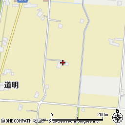 富山県小矢部市道明90周辺の地図