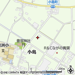 長野県須坂市小島町周辺の地図