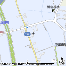 栃木県宇都宮市中里町1052周辺の地図