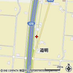 富山県小矢部市道明235周辺の地図