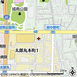 セブンイレブン富山城南公園前店周辺の地図