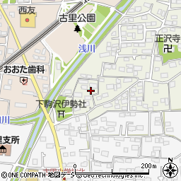 長野県長野市下駒沢41周辺の地図