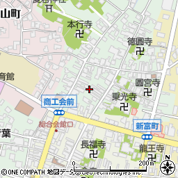 富山県小矢部市八和町4周辺の地図