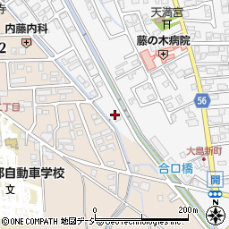 富山県富山市開61周辺の地図