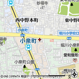 富山県富山市小泉町82周辺の地図