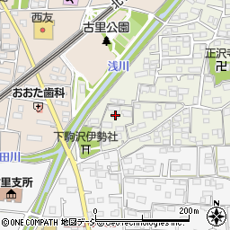 長野県長野市下駒沢32周辺の地図