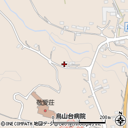 栃木県那須烏山市滝田1130周辺の地図