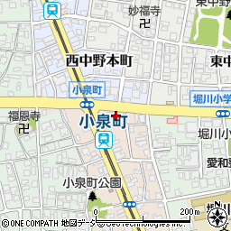 曹洞宗　富山県宗務所・テレホン法話周辺の地図