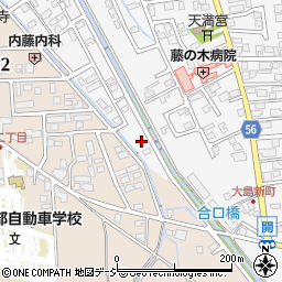 富山県富山市開62周辺の地図