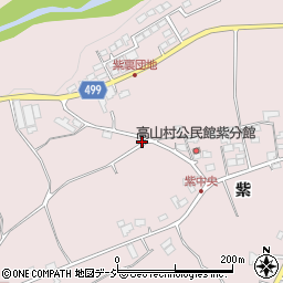 長野県上高井郡高山村高井5216-1周辺の地図