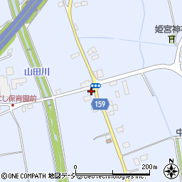 栃木県宇都宮市中里町1283周辺の地図