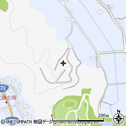 富山県射水市入会地周辺の地図