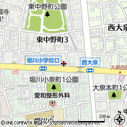 村松屋和楽器専門店富山店周辺の地図