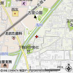 長野県長野市下駒沢30周辺の地図