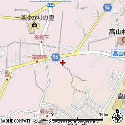 長野県上高井郡高山村高井3221周辺の地図
